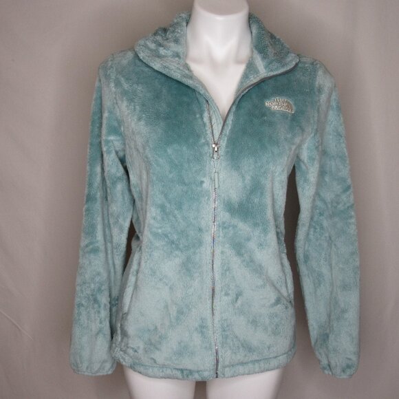 The North Face Aqua Blue OSITO Fleece Jacket Women's S Small - Picture 1 of 9